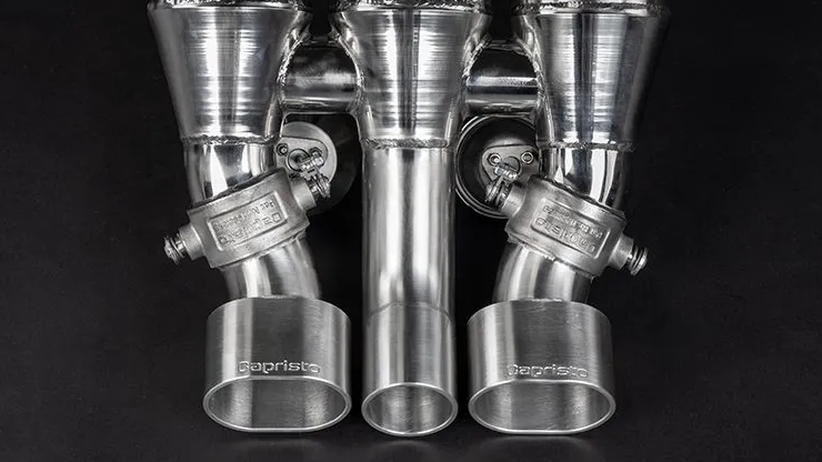 Photo of Capristo Valved Sport Exhaust With Remote Kit for the Ferrari F40 - Image 4